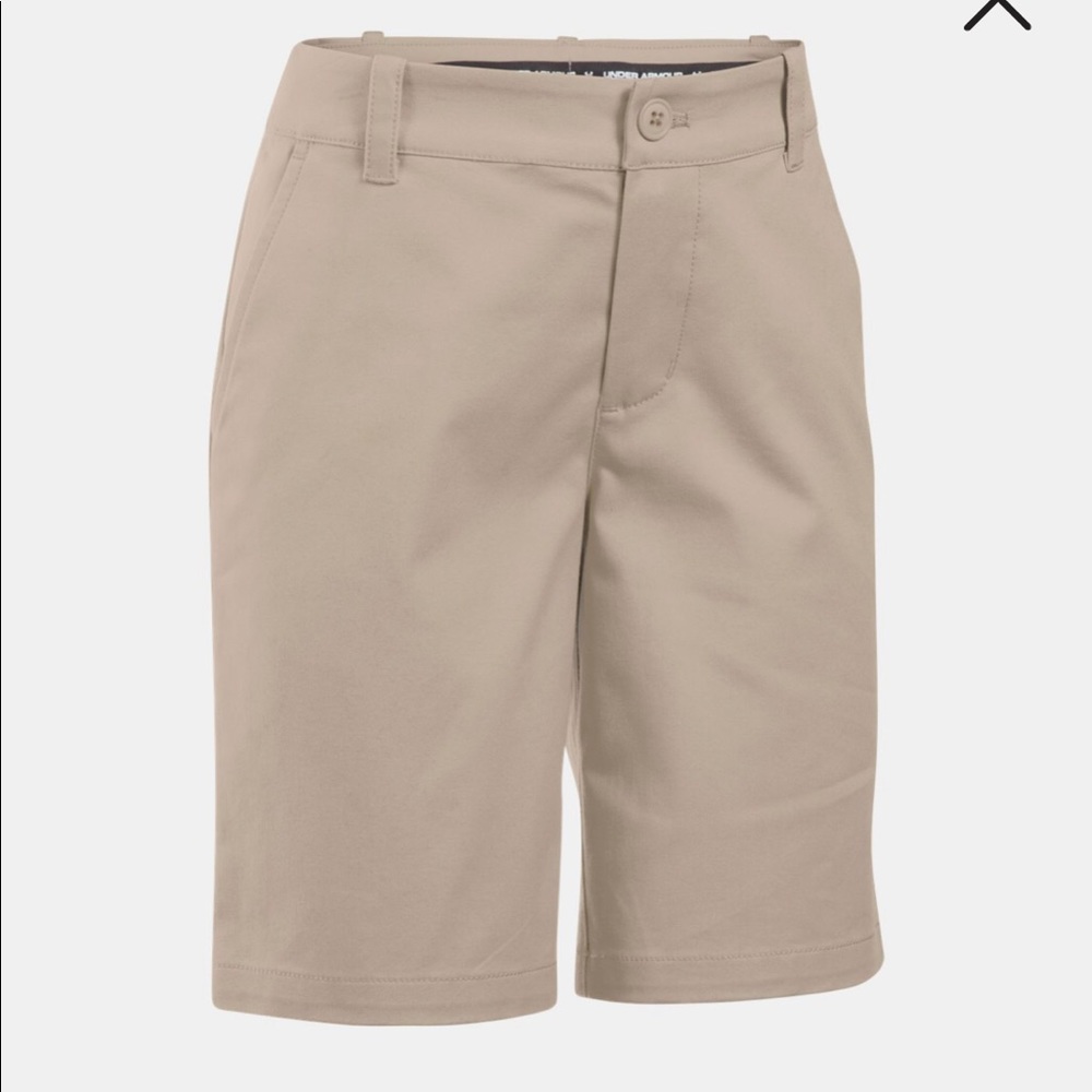 Girls' UA, Uniform Chino Shorts - Plus Size 10